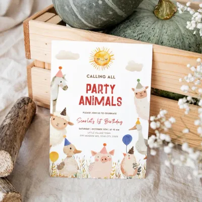Birthday Invitations